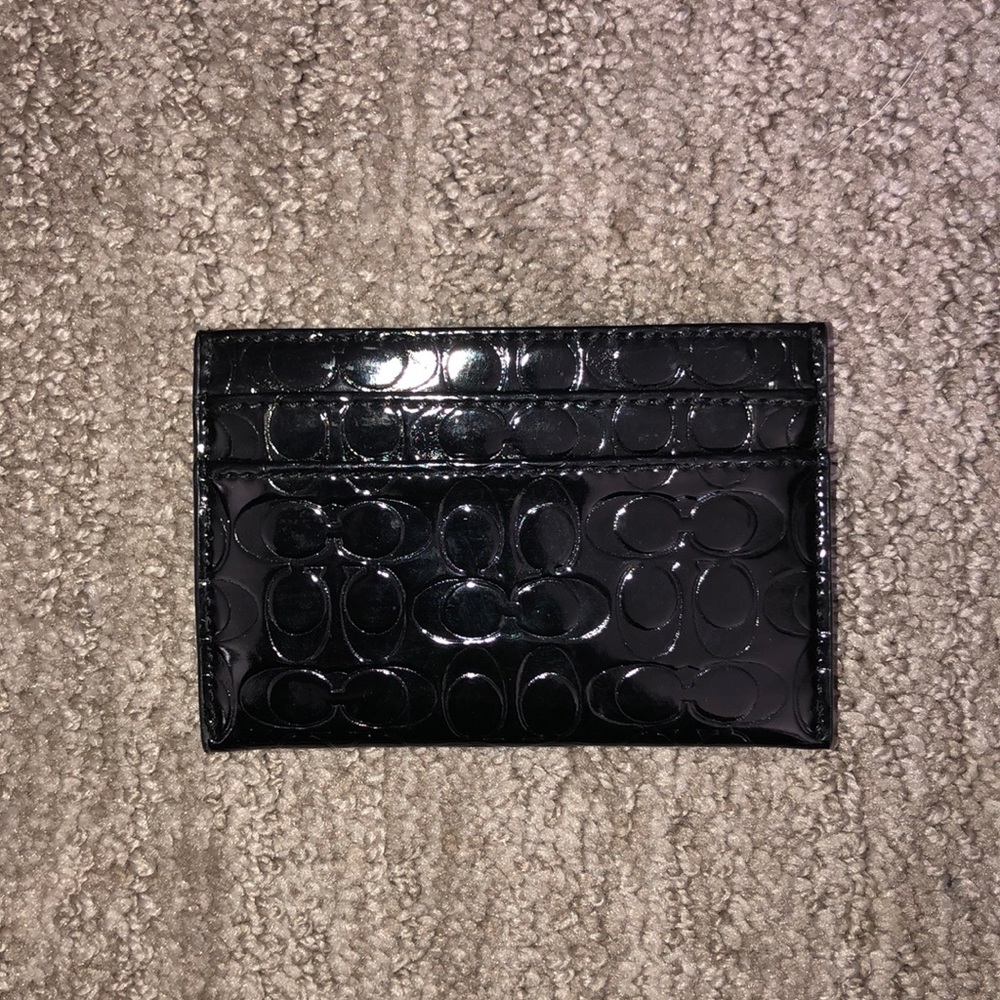Black Coach card holder